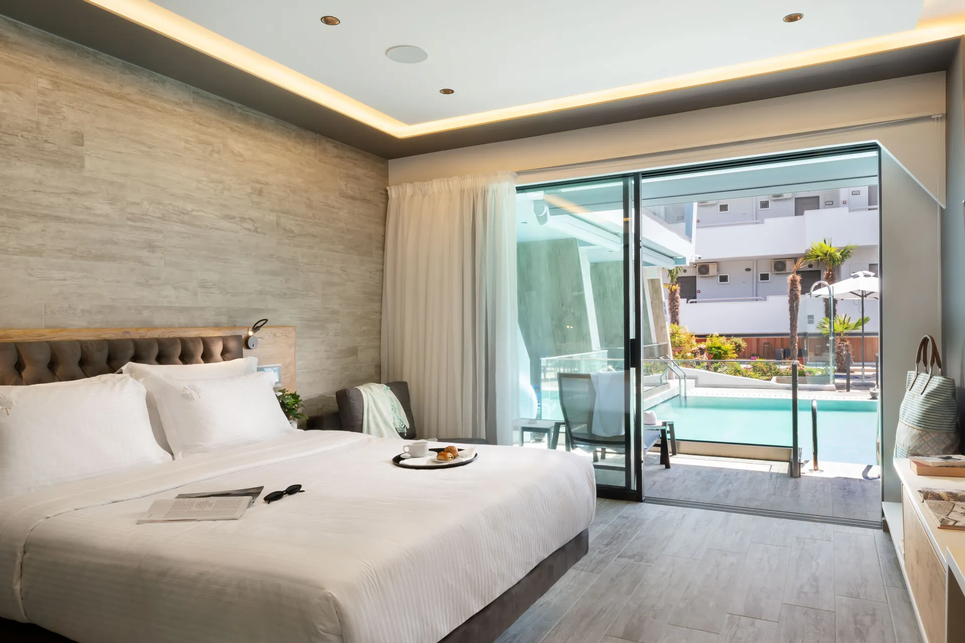 Tiara Holidays - Akti Toroni Boutique - Junior Suite Pool View